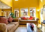 Condo 411 in El Dorado Ranch San Felipe Resort - living room sofa